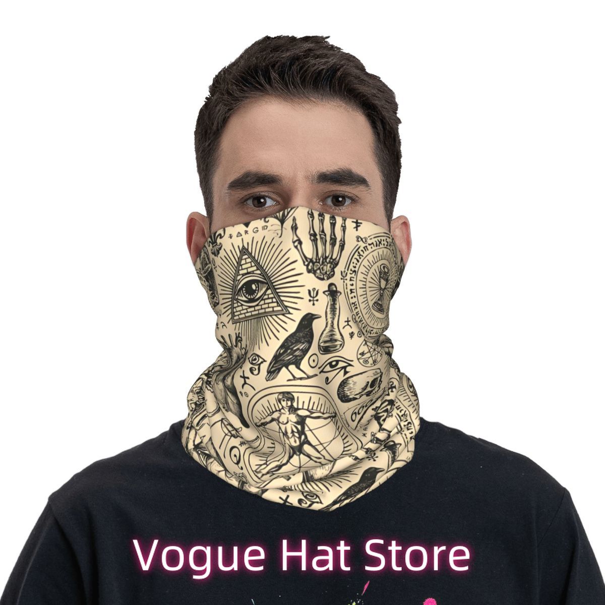 Egypt Neck Gaiter Face Scarf C - Men Fashion Egypt ulasan dan harga