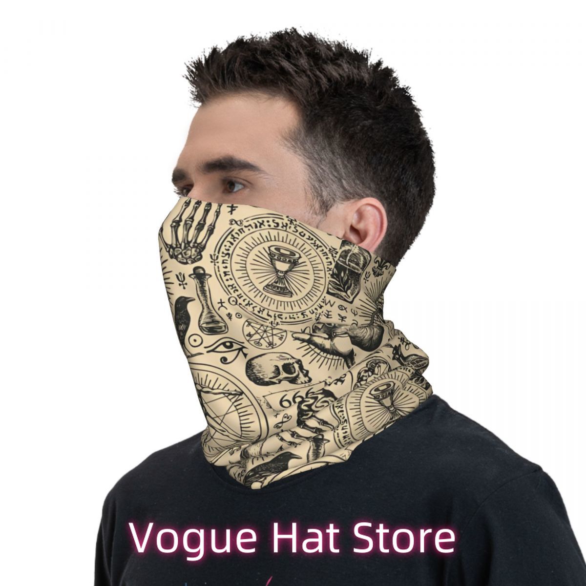 Egypt Neck Gaiter Face Scarf C - Men Fashion Egypt ulasan dan harga