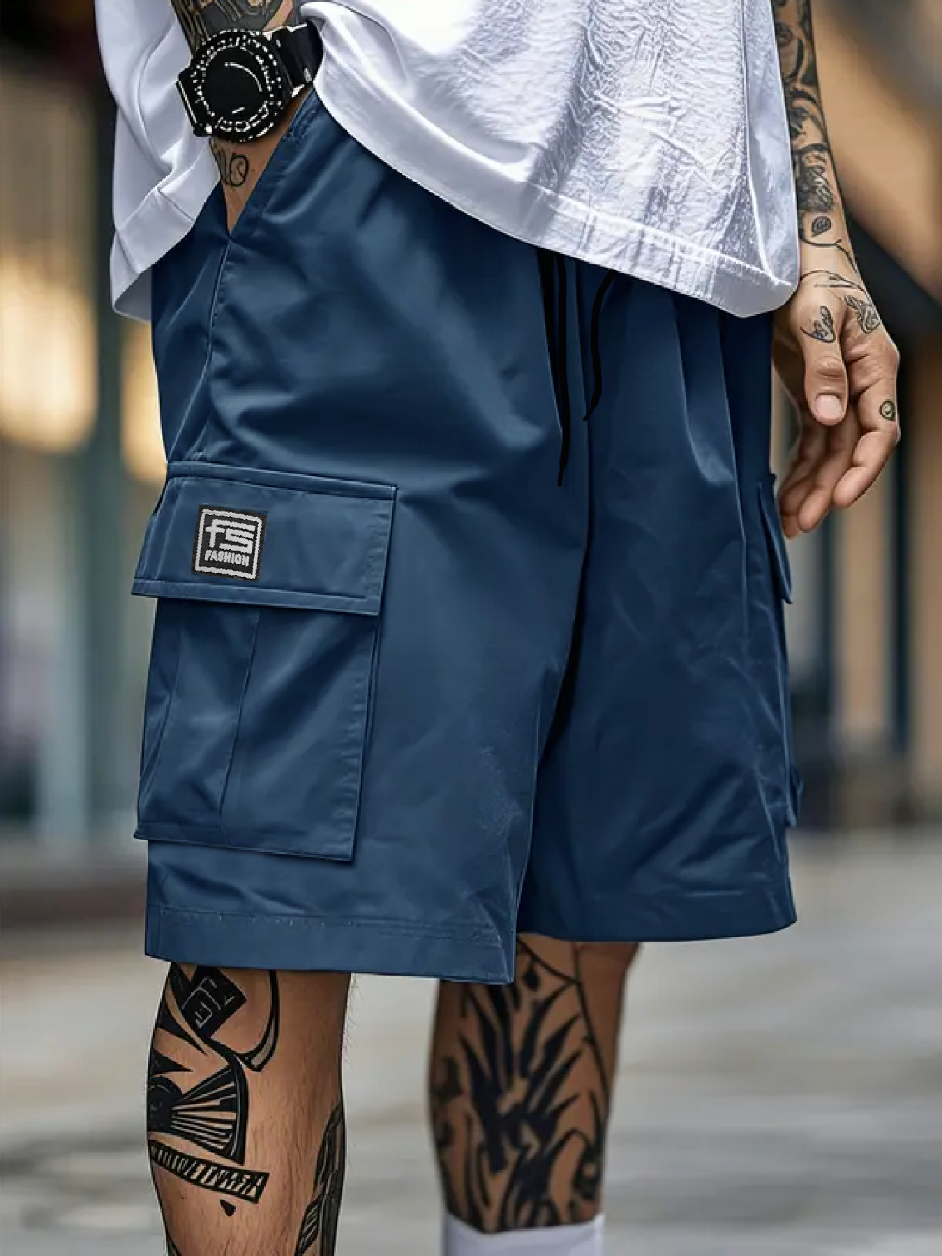 Men's overalls shorts casual o - Belt Mens Fashion ulasan dan harga