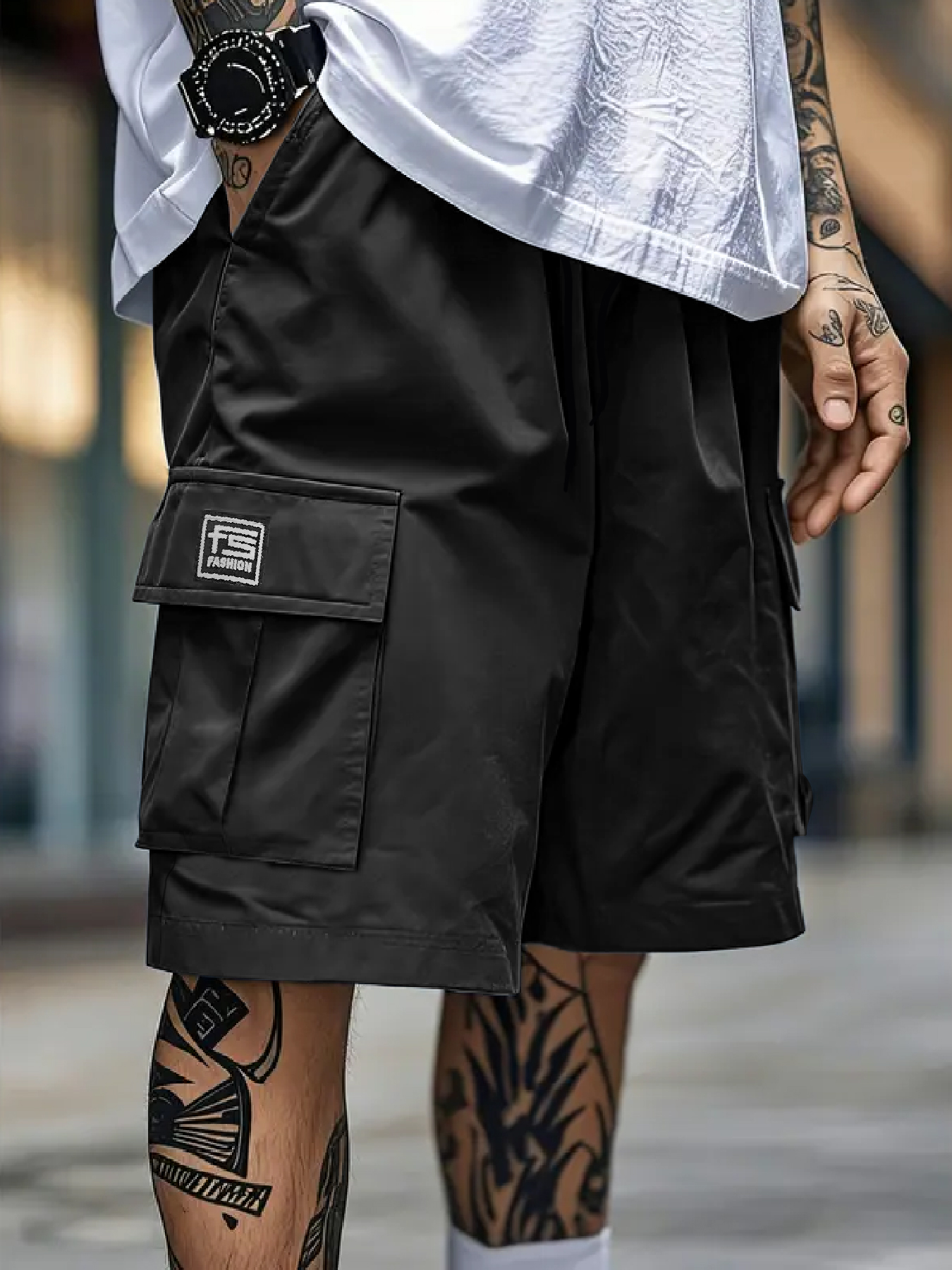 Men's overalls shorts casual o - Belt Mens Fashion ulasan dan harga